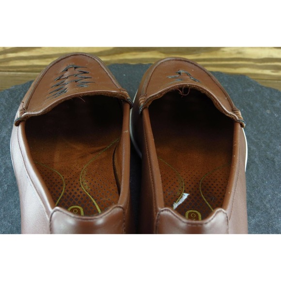 Bandolino Sz 7 M Brown Round Toe Flat Synthetic Logan - Picture 6 of 9